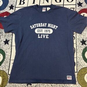 2003 Saturday Night Live T-shirt, Mens Large, Navy Blue
